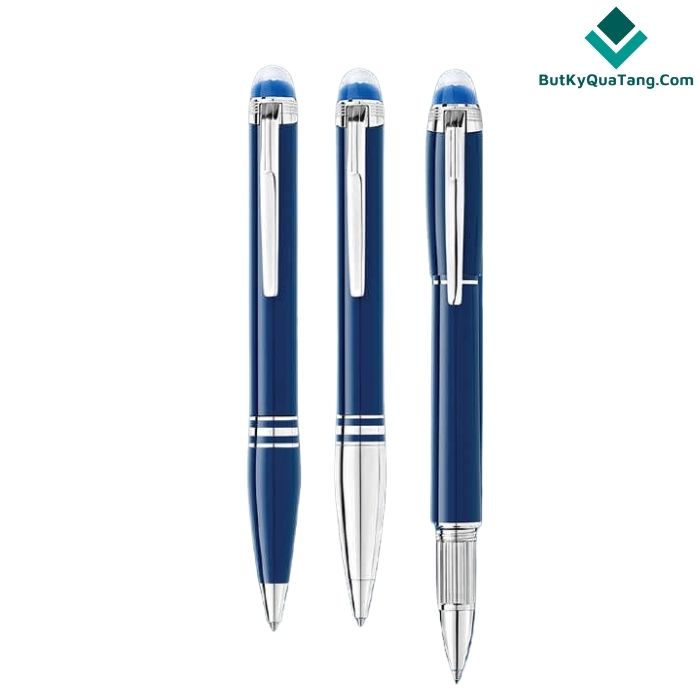 Bút Bi Montblanc Starwalker Blue Planet Precious Resin Ballpoint Pen MB125292