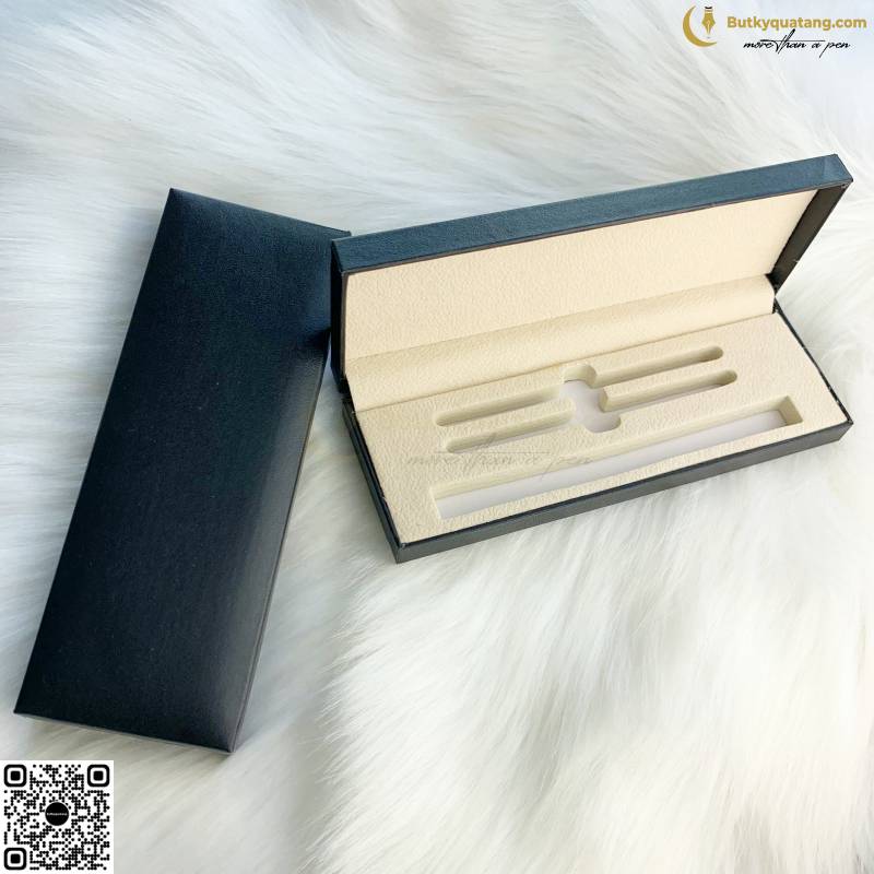 Hộp Bút Quà Tặng Nắp Gập HV07 In Logo