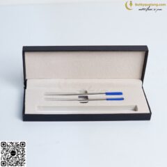 Set quà tặng bút kim loại kèm 2 ruột S4807 – Butkyviva.com