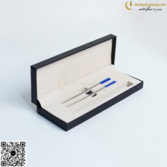 Set quà tặng bút kim loại kèm 2 ruột S4807 – Butkyviva.com