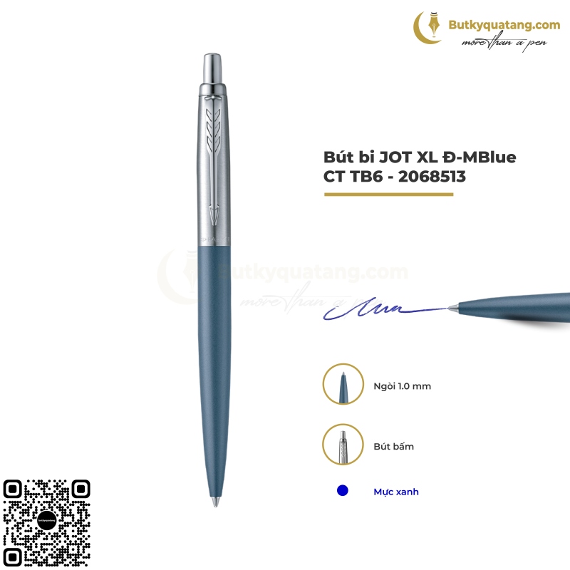 Bút Bi Cao Cấp Parker Jotter XL Đ-MBlue CT TB6-2068513 1