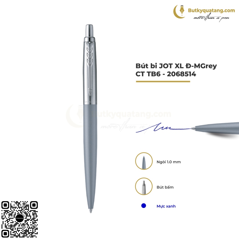 Bút Bi Cao Cấp Parker Jotter XL Đ-MGrey CT TB6-2068514 1