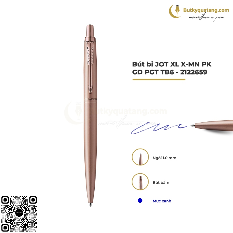 Bút Bi Cao Cấp Parker Jotter XL X-MN PK GD PGT TB6-2122659 (3026981226595) 1