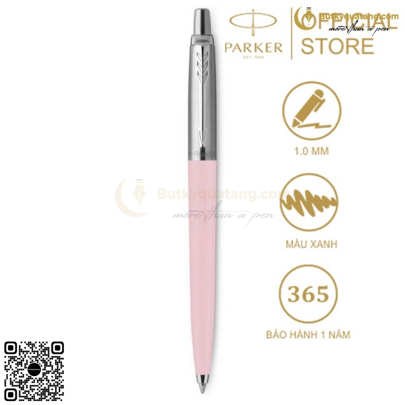 Bút PARKER cao cấp Bút bi JOT ORIG X-PSTL PNK F TB6-2118140 (6)