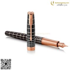 Bút máy cao cấp Parker Sonnet Brown Rubber PGT GB-1931481 (4)