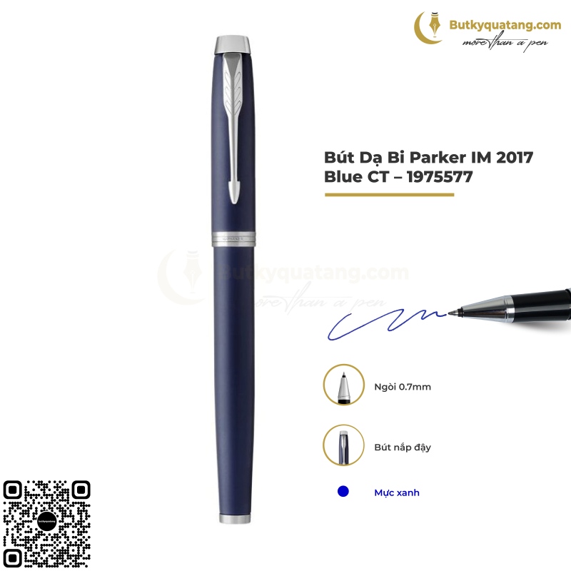 Bút Dạ Bi Parker IM 2017 Blue CT - 1975577 1