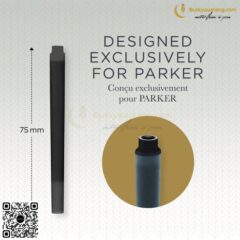 Ống Mực Parker Đen Vỉ 5-1950402 (3)