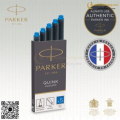 Ống Mực Parker Xanh Vỉ 5-1950403 (1)