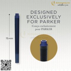 Ống Mực Parker Xanh Vỉ 5-1950403 (2)