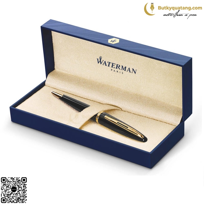 Bút Bi Waterman Carene Black GT Ballpoint Pen S0700380 1